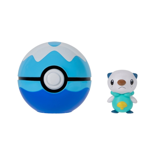Pokémon Clip N Go Oshawott Dive Ball W21 (PKW4158) ryhmässä LELUT, TUOTTEET LAPSILLE JA VAUVOILLE / Leikkikalut, Askartelu &Pelit / Figuurit, miniatyyrit ja tarvikkeet @ TP E-commerce Nordic AB (D40822)