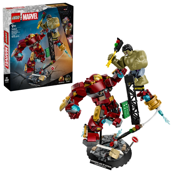 LEGO Super Heroes – Eeppinen taistelu: Hulkbuster vs. Hulk (76343) ryhmässä LELUT, TUOTTEET LAPSILLE JA VAUVOILLE / Leikkikalut, Askartelu &Pelit / Rakennuslelut / Lego @ TP E-commerce Nordic AB (D40825)