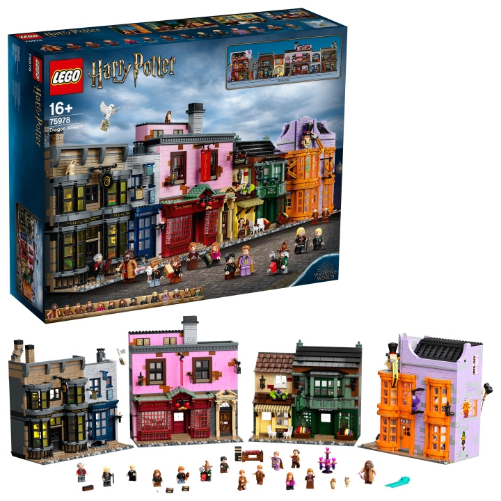 LEGO Harry Potter™ – Diagon Alley™ (75978) ryhmässä LELUT, TUOTTEET LAPSILLE JA VAUVOILLE / Leikkikalut, Askartelu &Pelit / Rakennuslelut / Lego @ TP E-commerce Nordic AB (D40839)