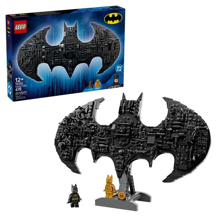 LEGO Supersankarit – Batman™-logo (76330) ryhmässä LELUT, TUOTTEET LAPSILLE JA VAUVOILLE / Leikkikalut, Askartelu &Pelit / Rakennuslelut / Lego @ TP E-commerce Nordic AB (D40848)