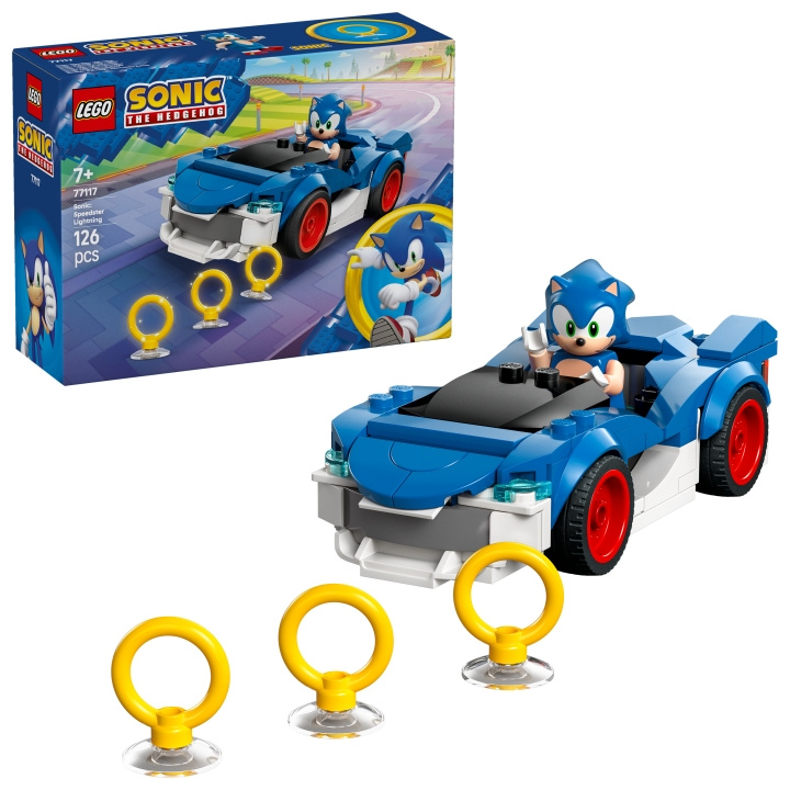 LEGO Sonic – Speedster Lightning (77117) ryhmässä LELUT, TUOTTEET LAPSILLE JA VAUVOILLE / Leikkikalut, Askartelu &Pelit / Rakennuslelut / Lego @ TP E-commerce Nordic AB (D40861)
