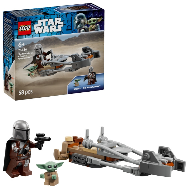 LEGO Star Wars™ – The Mandalorian & Grogun Speeder Bike™ (75436) ryhmässä LELUT, TUOTTEET LAPSILLE JA VAUVOILLE / Leikkikalut, Askartelu &Pelit / Rakennuslelut / Lego @ TP E-commerce Nordic AB (D40862)