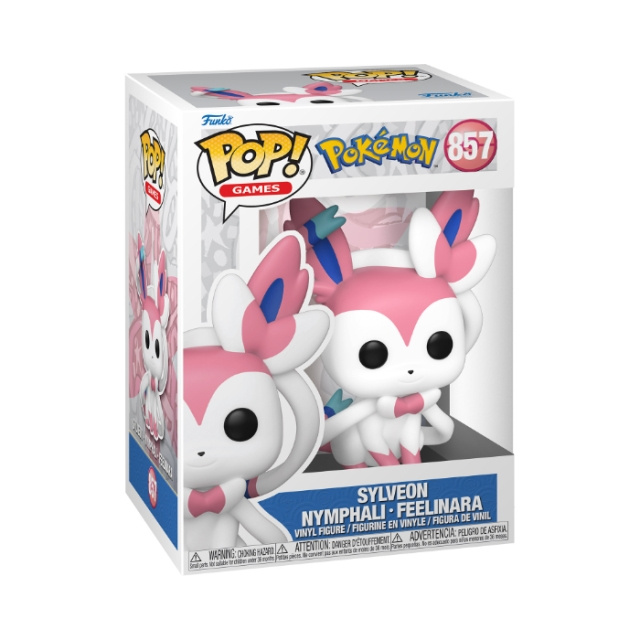 Funko Pop! Pokémon Sylveon (74215) ryhmässä LELUT, TUOTTEET LAPSILLE JA VAUVOILLE / Leikkikalut, Askartelu &Pelit / Figuurit, miniatyyrit ja tarvikkeet @ TP E-commerce Nordic AB (D40878)