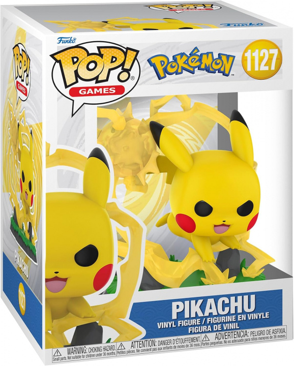 Funko Pop! Premium Pokemon Pikachu (91662) ryhmässä LELUT, TUOTTEET LAPSILLE JA VAUVOILLE / Leikkikalut, Askartelu &Pelit / Figuurit, miniatyyrit ja tarvikkeet @ TP E-commerce Nordic AB (D40890)