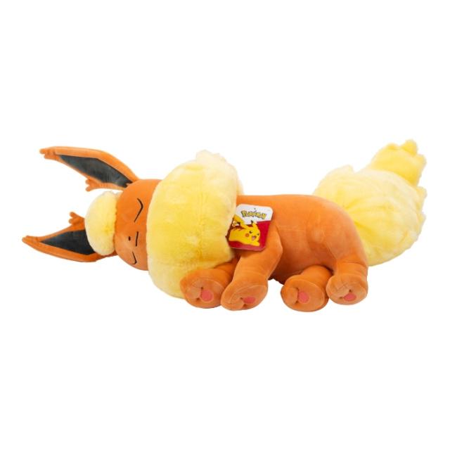 Pokémon Nukkuva Flareon-pehmolelu (PKW4140) ryhmässä LELUT, TUOTTEET LAPSILLE JA VAUVOILLE / Lelut vauvoille (0-3v) / Pehmolelut @ TP E-commerce Nordic AB (D40900)