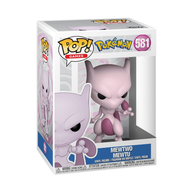 Funko Pop! Pokémon Mewtwo (63254) ryhmässä LELUT, TUOTTEET LAPSILLE JA VAUVOILLE / Leikkikalut, Askartelu &Pelit / Figuurit, miniatyyrit ja tarvikkeet @ TP E-commerce Nordic AB (D40901)