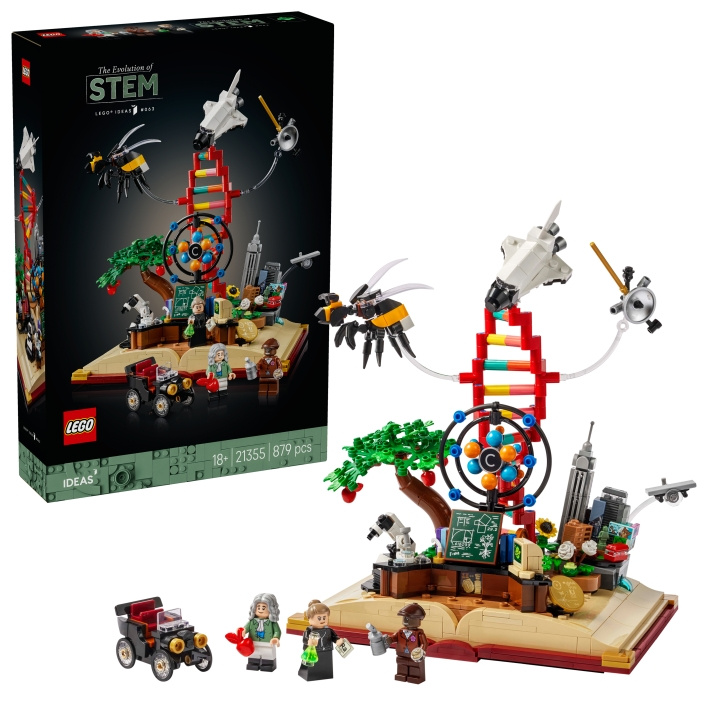 LEGO LEGO Ideas – STEM:n kehitys (21355) ryhmässä LELUT, TUOTTEET LAPSILLE JA VAUVOILLE / Leikkikalut, Askartelu &Pelit / Rakennuslelut / Lego @ TP E-commerce Nordic AB (D40909)