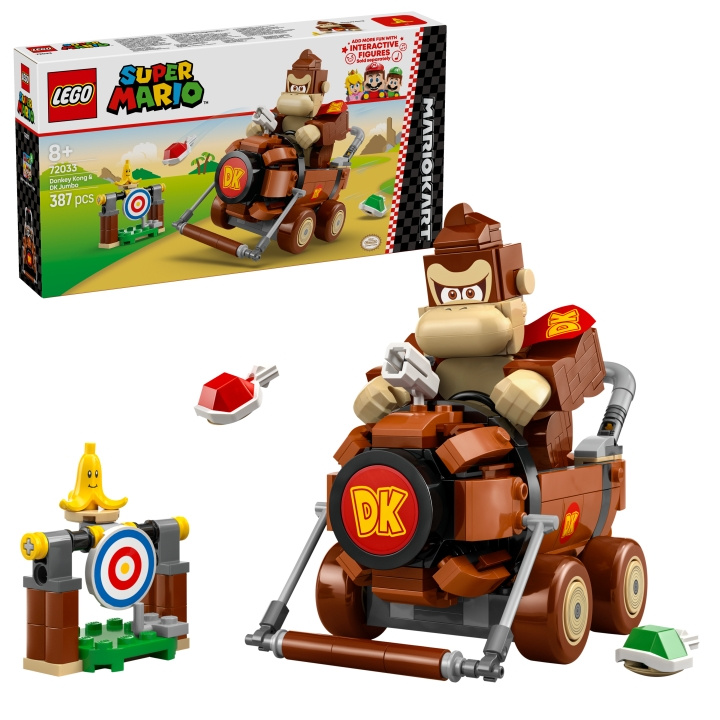LEGO Super Mario – Mario Kart™ – Donkey Kong & DK Jumbo (72033) ryhmässä LELUT, TUOTTEET LAPSILLE JA VAUVOILLE / Leikkikalut, Askartelu &Pelit / Rakennuslelut / Lego @ TP E-commerce Nordic AB (D40910)