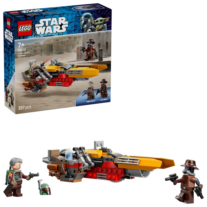LEGO Star Wars™ – Cobb Vanthin speeder (75437) ryhmässä LELUT, TUOTTEET LAPSILLE JA VAUVOILLE / Leikkikalut, Askartelu &Pelit / Rakennuslelut / Lego @ TP E-commerce Nordic AB (D40919)