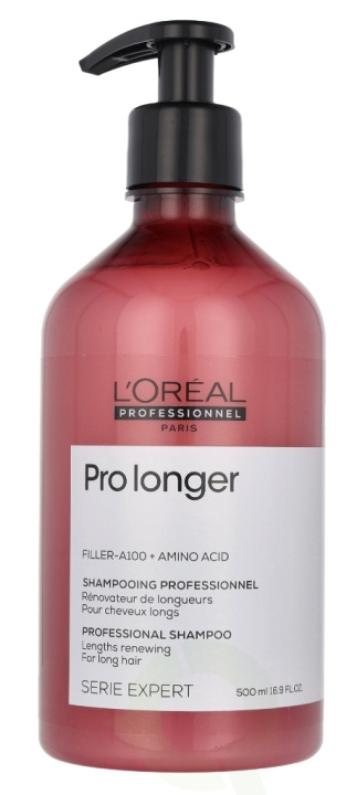 L\'Oreal Serie Expert Pro Longer Shampoo 500 ml ryhmässä KAUNEUS JA TERVEYS / Hiukset &Stailaus / Hiustenhoito / Shampoo @ TP E-commerce Nordic AB (D40997)