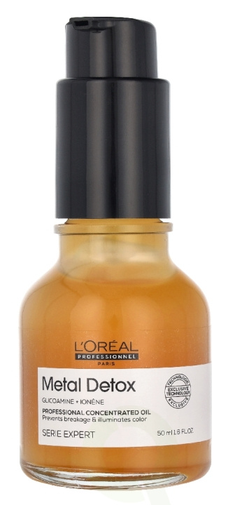 L\'Oreal Serie Expert Metal Detox Oil 50 ml Anti-Deprasit Protector Daily-Leave-In ryhmässä KAUNEUS JA TERVEYS / Hiukset &Stailaus / Hiustenhoito / Hiusöljy @ TP E-commerce Nordic AB (D41008)