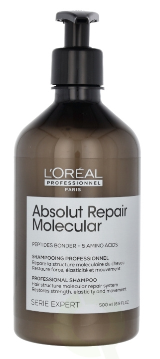 L\'Oreal Serie Expert Absolut Repair Molecular Shampoo 500 ml ryhmässä KAUNEUS JA TERVEYS / Hiukset &Stailaus / Hiustenhoito / Shampoo @ TP E-commerce Nordic AB (D41016)