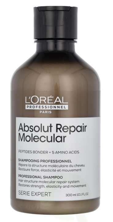 L\'Oreal Serie Expert Absolut Repair Molecular Shampoo 300 ml ryhmässä KAUNEUS JA TERVEYS / Hiukset &Stailaus / Hiustenhoito / Shampoo @ TP E-commerce Nordic AB (D41017)
