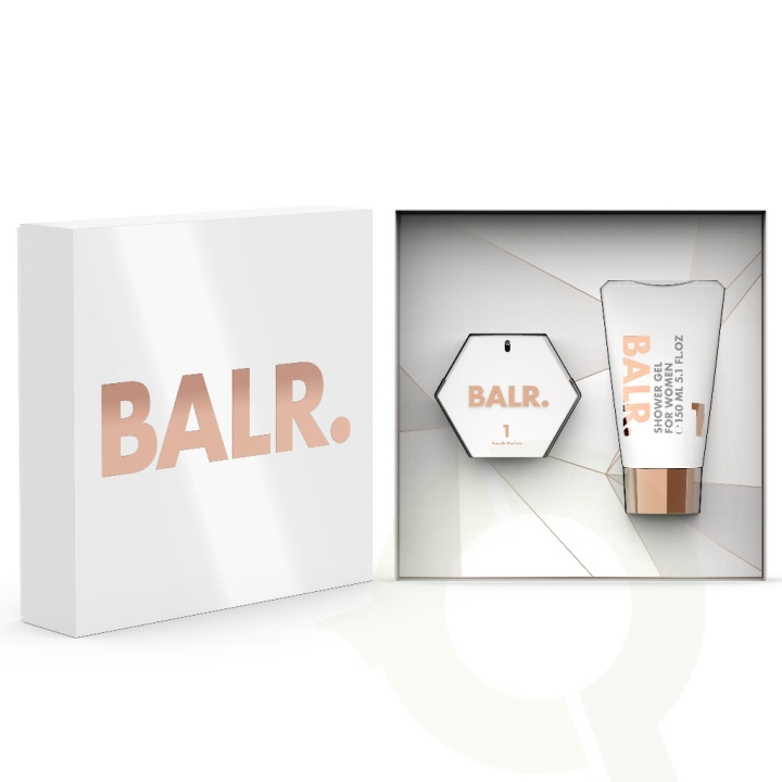 Balr. 1 FOR WOMEN Giftset 200 ml Holidays 21-22 - Edp Spray 50 ml/Shower Gel 150ml ryhmässä KAUNEUS JA TERVEYS / Lahjapakkaukset / Naisten lahjapakkaukset @ TP E-commerce Nordic AB (D41039)