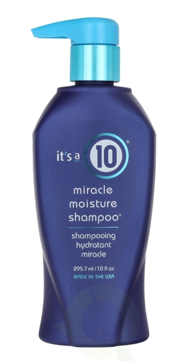 It\'s a 10 Miracle Moisture Shampoo 295.7 ml ryhmässä KAUNEUS JA TERVEYS / Hiukset &Stailaus / Hiustenhoito / Shampoo @ TP E-commerce Nordic AB (D41058)