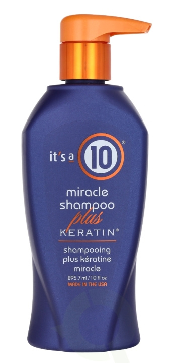 It\'s a 10 Miracle Shampoo Plus Keratin 295.7 ml ryhmässä KAUNEUS JA TERVEYS / Hiukset &Stailaus / Hiustenhoito / Shampoo @ TP E-commerce Nordic AB (D41062)