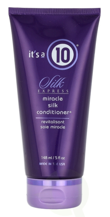 It\'s a 10 It\'s A 10 Silk Express Miracle Silk Conditioner 148 ml ryhmässä KAUNEUS JA TERVEYS / Hiukset &Stailaus / Hiustenhoito / Hoitoaine @ TP E-commerce Nordic AB (D41065)