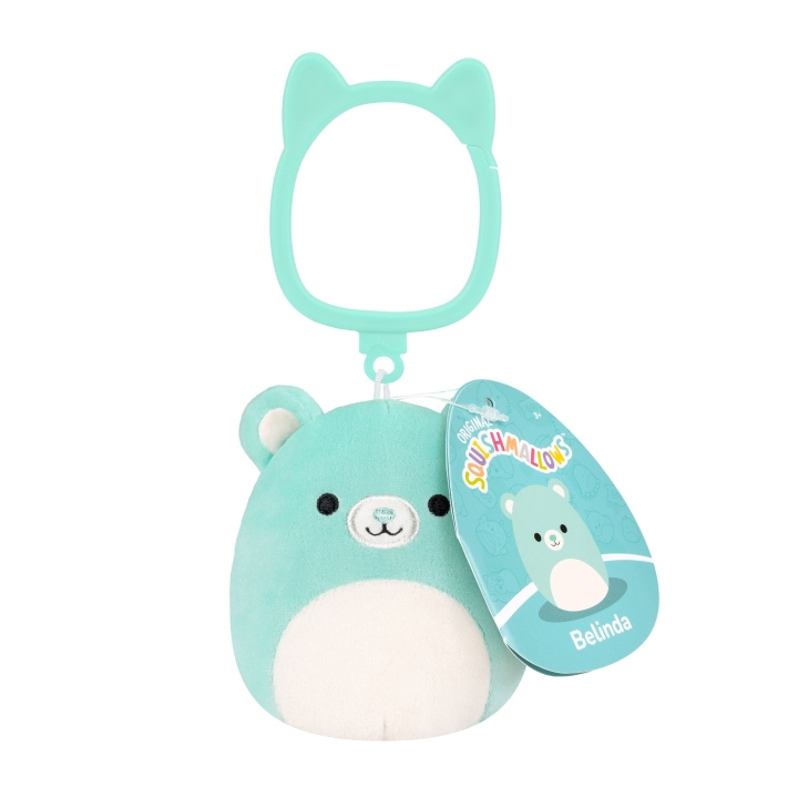 Squishmallows 9 cm:n pehmolelu P24 Clip-on – Belinda ryhmässä LELUT, TUOTTEET LAPSILLE JA VAUVOILLE / Leikkikalut, Askartelu &Pelit / Figuurit, miniatyyrit ja tarvikkeet @ TP E-commerce Nordic AB (D41125)