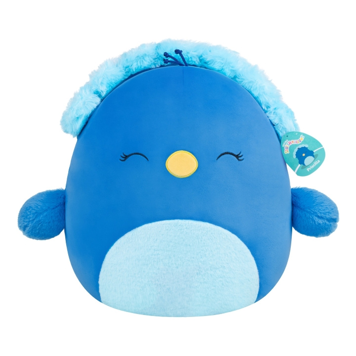 Squishmallows 40 cm P24 Priscilla Peacock (248611) ryhmässä LELUT, TUOTTEET LAPSILLE JA VAUVOILLE / Lelut vauvoille (0-3v) / Pehmolelut @ TP E-commerce Nordic AB (D41193)