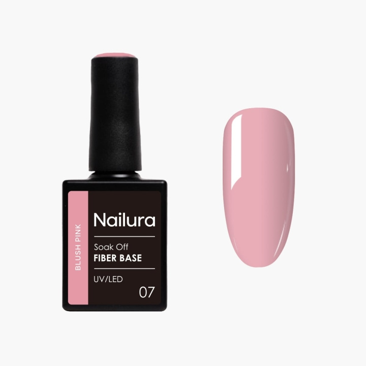 Nailura Fiber Base – Blush Pink – 10 ml ryhmässä KAUNEUS JA TERVEYS / Manikyyri/Pedikyyri / Kynsikit @ TP E-commerce Nordic AB (D41234)