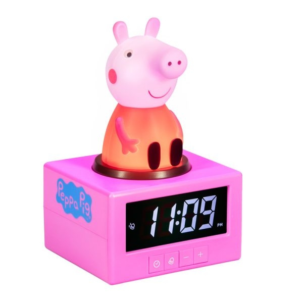 Paladone Peppa Pig -herätyskello ryhmässä KOTI, TALOUS JA PUUTARHA / Kellot ja laskimet / Herätyskellot @ TP E-commerce Nordic AB (D41281)