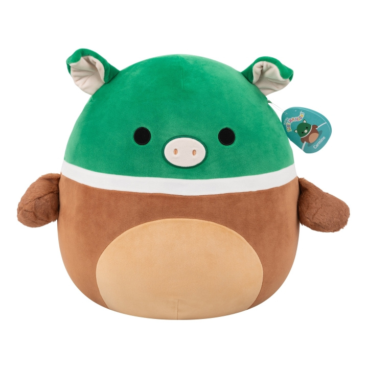 Squishmallows 40 cm:n pehmolelu – Carmine ryhmässä LELUT, TUOTTEET LAPSILLE JA VAUVOILLE / Lelut vauvoille (0-3v) / Pehmolelut @ TP E-commerce Nordic AB (D41284)