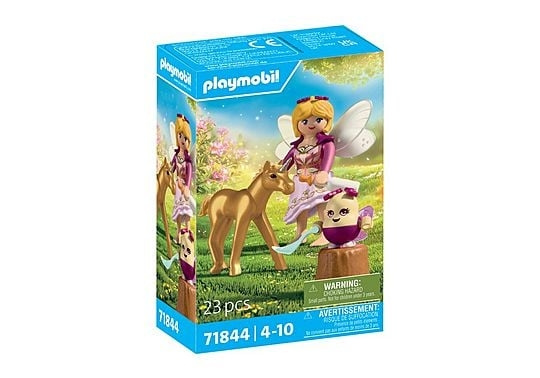 Playmobil Kultainen yksisarvisen varsa ja keiju (71844) ryhmässä LELUT, TUOTTEET LAPSILLE JA VAUVOILLE / Leikkikalut, Askartelu &Pelit / Figuurit, miniatyyrit ja tarvikkeet @ TP E-commerce Nordic AB (D41295)