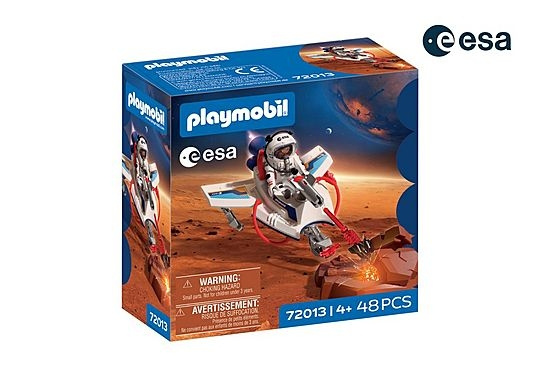 Playmobil ESA: Space Glider (72013) ryhmässä LELUT, TUOTTEET LAPSILLE JA VAUVOILLE / Leikkikalut, Askartelu &Pelit / Figuurit, miniatyyrit ja tarvikkeet @ TP E-commerce Nordic AB (D41347)