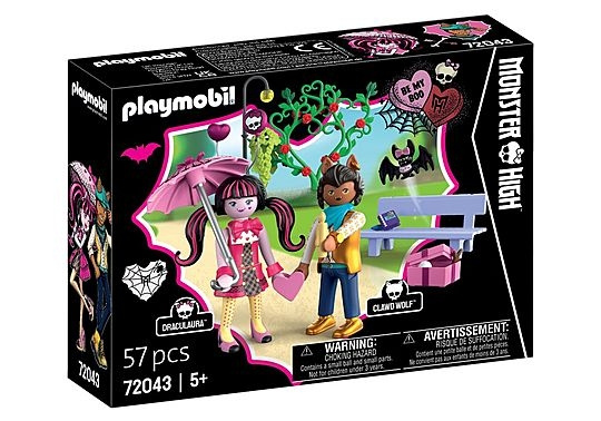 Playmobil Monster Highin ystävänpäivätreffit (72043) ryhmässä LELUT, TUOTTEET LAPSILLE JA VAUVOILLE / Leikkikalut, Askartelu &Pelit / Figuurit, miniatyyrit ja tarvikkeet @ TP E-commerce Nordic AB (D41349)