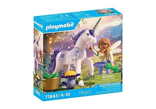 Playmobil Keräilyyksisarvi: Lucky Lavender ja keiju (71843) ryhmässä LELUT, TUOTTEET LAPSILLE JA VAUVOILLE / Leikkikalut, Askartelu &Pelit / Figuurit, miniatyyrit ja tarvikkeet @ TP E-commerce Nordic AB (D41366)