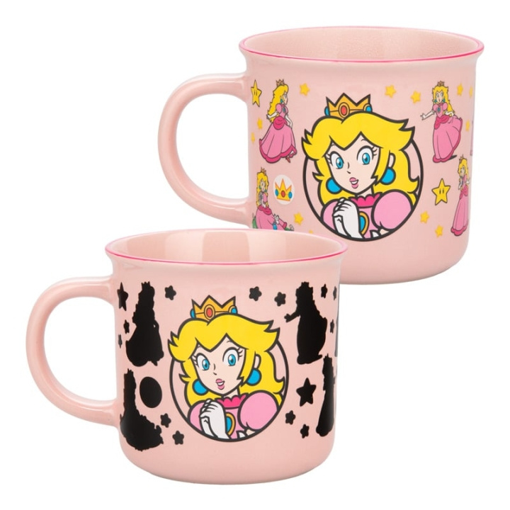 Paladone Princess Peach -lämpömuuttuva muki ryhmässä URHEILU, VAPAA-AIKA JA HARRASTUS / Hauskat tavarat / Mukit @ TP E-commerce Nordic AB (D41372)