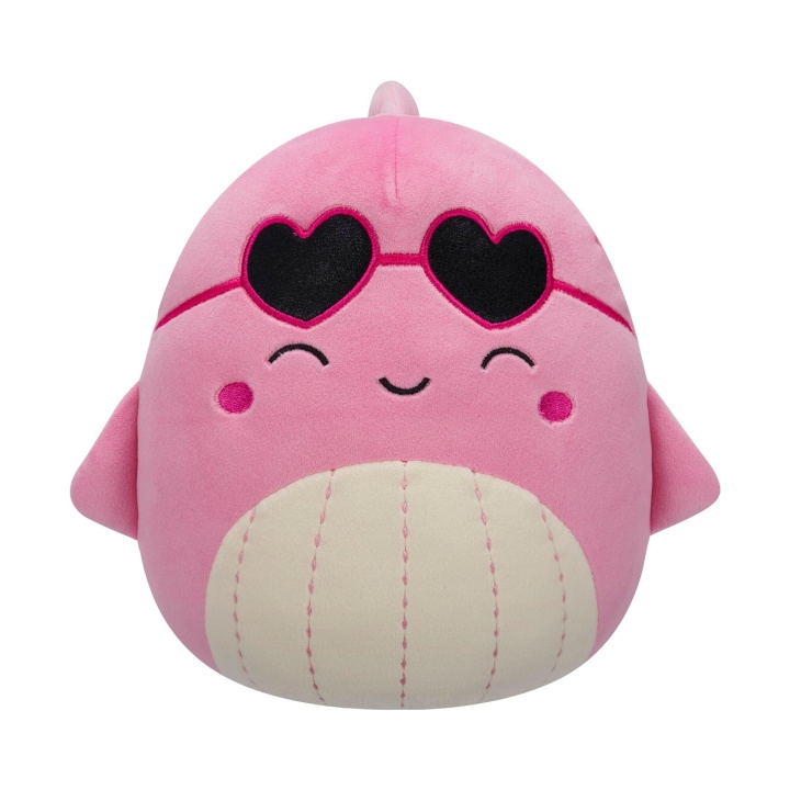 Squishmallows 19 cm Love – Val, vaaleanpunainen valas ryhmässä LELUT, TUOTTEET LAPSILLE JA VAUVOILLE / Lelut vauvoille (0-3v) / Pehmolelut @ TP E-commerce Nordic AB (D41390)