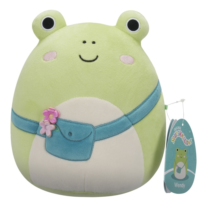 Squishmallows 19 cm P26 – Wendy-sammakko ryhmässä LELUT, TUOTTEET LAPSILLE JA VAUVOILLE / Lelut vauvoille (0-3v) / Pehmolelut @ TP E-commerce Nordic AB (D41454)