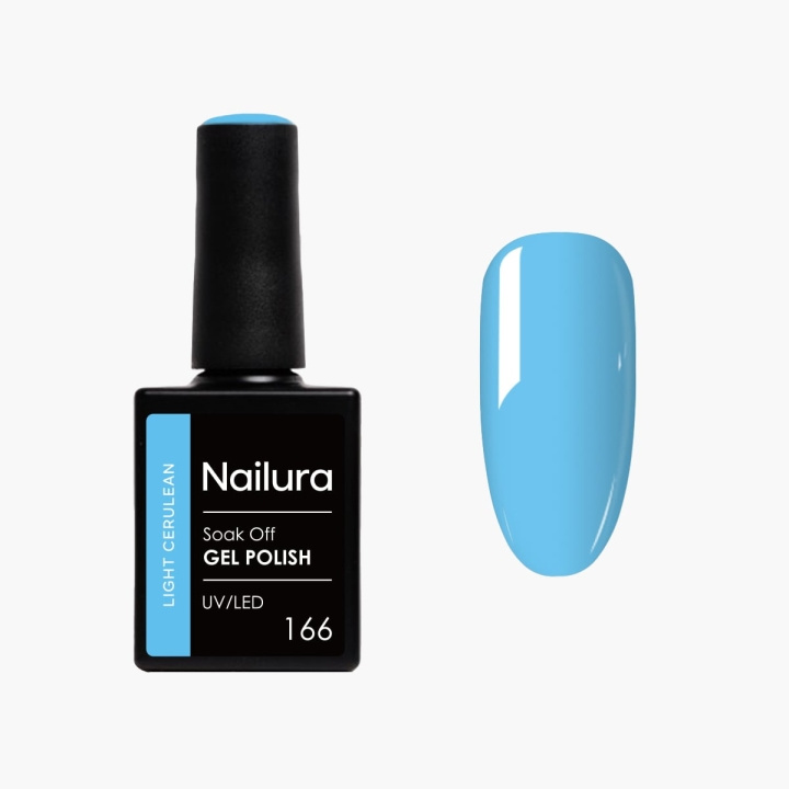 Nailura Geelilakka 166 – Light Cerulean – 10 ml ryhmässä KAUNEUS JA TERVEYS / Manikyyri/Pedikyyri / Kynsilakka @ TP E-commerce Nordic AB (D41507)