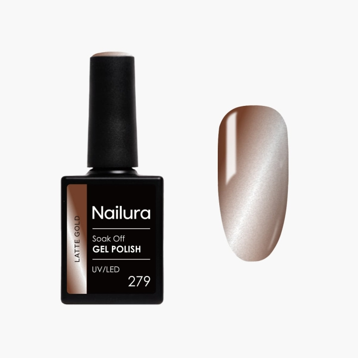 Nailura Geelilakka 279 – Latte Gold – 10 ml ryhmässä KAUNEUS JA TERVEYS / Manikyyri/Pedikyyri / Kynsilakka @ TP E-commerce Nordic AB (D41541)