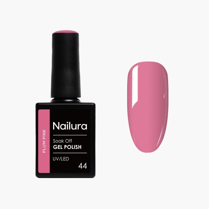 Nailura Geelilakka 44 – Plum Pink – 10 ml ryhmässä KAUNEUS JA TERVEYS / Manikyyri/Pedikyyri / Kynsilakka @ TP E-commerce Nordic AB (D41616)