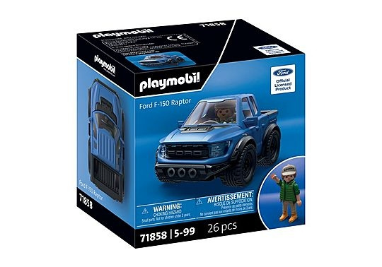 Playmobil Autot: X Ford F-150 Raptor (71858) ryhmässä LELUT, TUOTTEET LAPSILLE JA VAUVOILLE / Leikkikalut, Askartelu &Pelit / Figuurit, miniatyyrit ja tarvikkeet @ TP E-commerce Nordic AB (D41662)