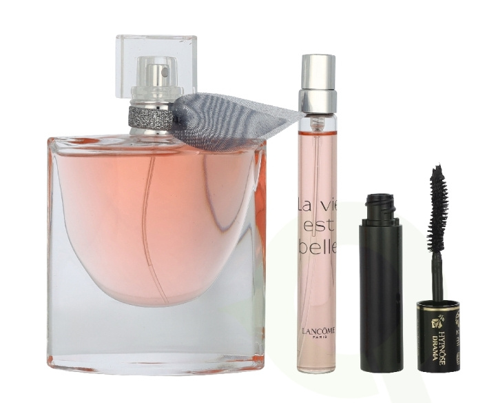 Lancome La Vie Est Belle Giftset 62 ml Edp Spray 50ml/Edp Spray 10ml/Mini Mascara 2ml ryhmässä KAUNEUS JA TERVEYS / Lahjapakkaukset / Naisten lahjapakkaukset @ TP E-commerce Nordic AB (D41682)