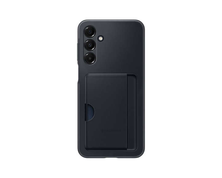 Samsung Galaxy A16 Card Slot Case -suojakuori, musta ryhmässä ÄLYPUHELIMET JA TABLETIT / Puhelimen suojakotelo / Samsung @ TP E-commerce Nordic AB (D41751)