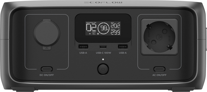 EcoFlow River 3 kannettava virta-asema, 245 Wh