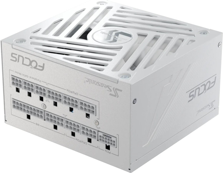 Seasonic FOCUS GX-850 ATX 3.1 (2024) -virtalähde, valkoinen, 850 W ryhmässä TIETOKOONET & TARVIKKEET / Tietokoneen komponentit / Virtalähde/PSU @ TP E-commerce Nordic AB (D41767)