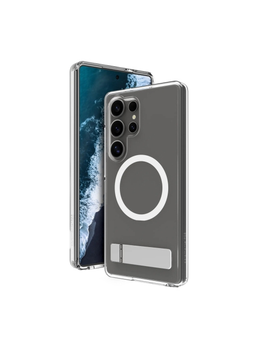 dbramante1928 Iceland Pro Qi2 Kick suojakotelo, Galaxy S25 Ultra, kirkas ryhmässä ÄLYPUHELIMET JA TABLETIT / Puhelimen suojakotelo / Samsung @ TP E-commerce Nordic AB (D41849)