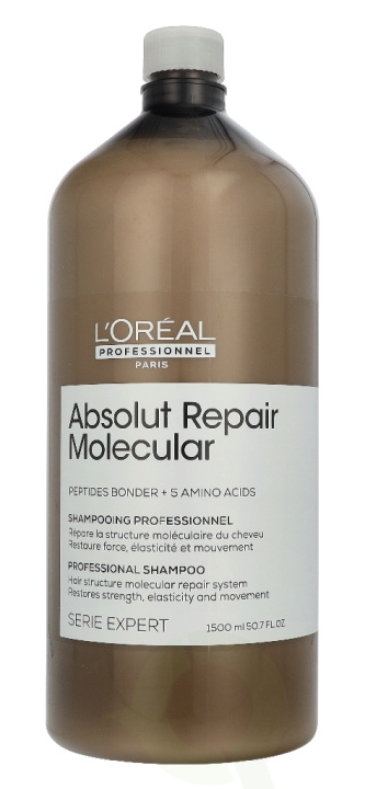 L\'Oreal Serie Expert Absolut Repair Molecular Shampoo 1500 ml ryhmässä KAUNEUS JA TERVEYS / Hiukset &Stailaus / Hiustenhoito / Shampoo @ TP E-commerce Nordic AB (D41917)