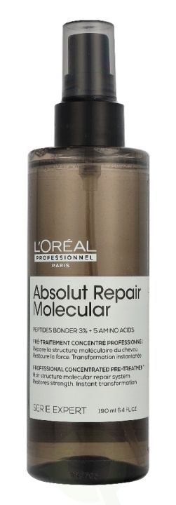 L\'Oreal Serie Expert Absolut Repair Molecular Pre-Treatment 190 ml ryhmässä KAUNEUS JA TERVEYS / Hiukset &Stailaus / Hiustenhoito @ TP E-commerce Nordic AB (D41918)