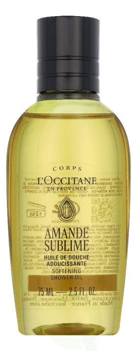 L\'Occitane Amande Sublime Softening Shower Oil 75 ml ryhmässä KAUNEUS JA TERVEYS / Ihonhoito / Kehon hoito / Kylpy- ja suihkugeelit @ TP E-commerce Nordic AB (D41936)