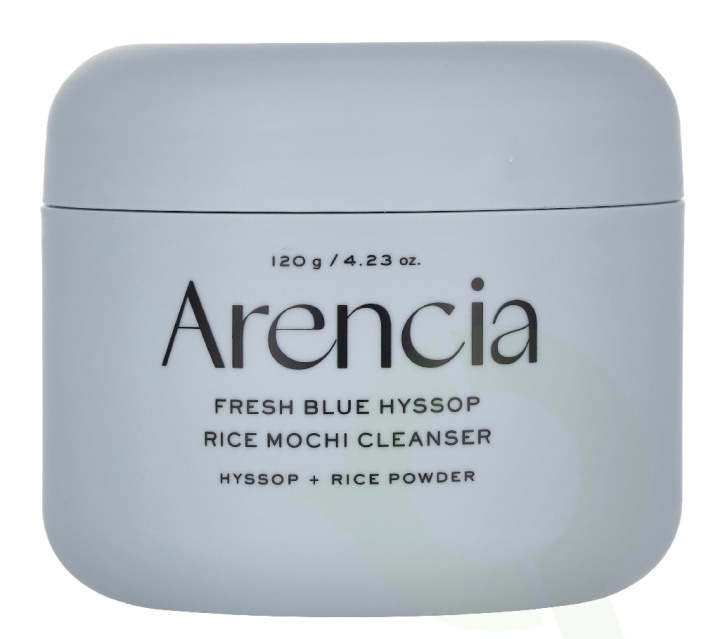 Arencia Fresh Blue Hyssop Rice Mochi Cleanser 120 g ryhmässä KAUNEUS JA TERVEYS / Ihonhoito / Kasvot / Puhdistus @ TP E-commerce Nordic AB (D41995)
