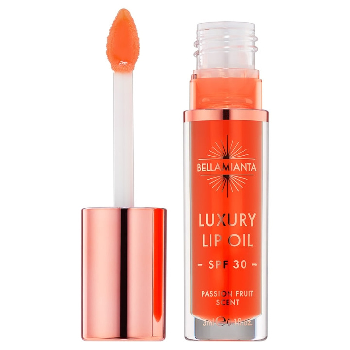 Bellamianta Luxury Lip Oil SPF30 – Coral – 3 ml ryhmässä KAUNEUS JA TERVEYS / Meikit / Huulet / Huulikiilto / Plumper @ TP E-commerce Nordic AB (D42046)
