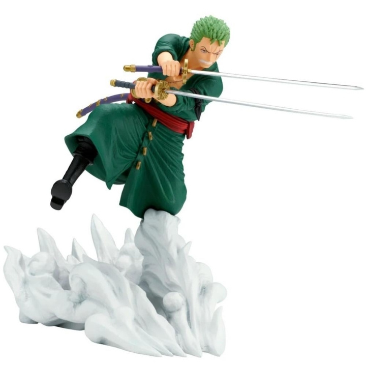 Banpresto ONE PIECE SENKOZEKKEI-RORONOA ZORO-(EGGHEAD-versio) ryhmässä LELUT, TUOTTEET LAPSILLE JA VAUVOILLE / Leikkikalut, Askartelu &Pelit / Figuurit, miniatyyrit ja tarvikkeet @ TP E-commerce Nordic AB (D42067)