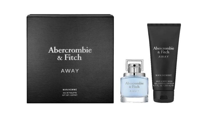 Abercrombie & Fitch Lahjasetti Away Man Eau de Toilette 50 ml + hius- ja vartalopesu 200 ml ryhmässä KAUNEUS JA TERVEYS / Lahjapakkaukset / Miesten lahjapakkaukset @ TP E-commerce Nordic AB (D42138)