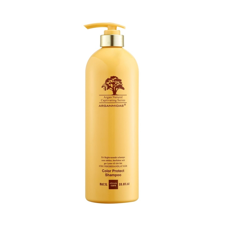 Arganmidas Color Protect -shampoo – 1000 ml ryhmässä KAUNEUS JA TERVEYS / Hiukset &Stailaus / Hiustenhoito / Shampoo @ TP E-commerce Nordic AB (D42158)